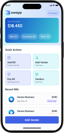 Swayp mobile app
